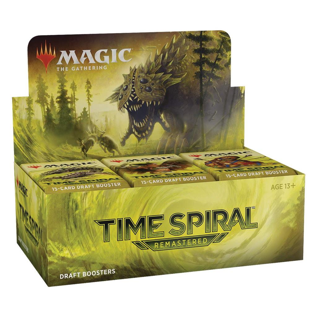 The Gathering Time Spiral Remastered Draft Booster English Version C89170000 MTG Trading Card Wizards of the Coast Magic (BOX)