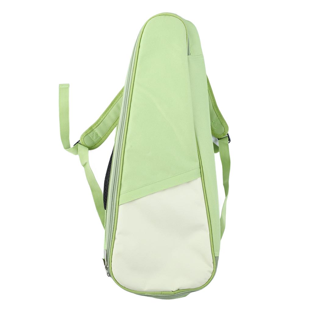 Ukulele Bag with Adjustable Straps Waterproof Oxford Cloth Ukulele Protection Backpack for 23in 24in Green