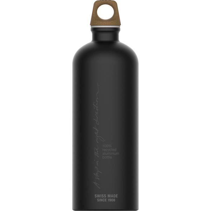 Trinkflasche - sigg - traveller myplanet - 1l - Aluminium 100% recycelt - Wandern und Camping