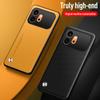 Plain PU Leather Matte Case For Honor 600 Pro Silicone Ultra Thin Soft Frame Shookproof Bumper Cover Shell For Honor 600Pro