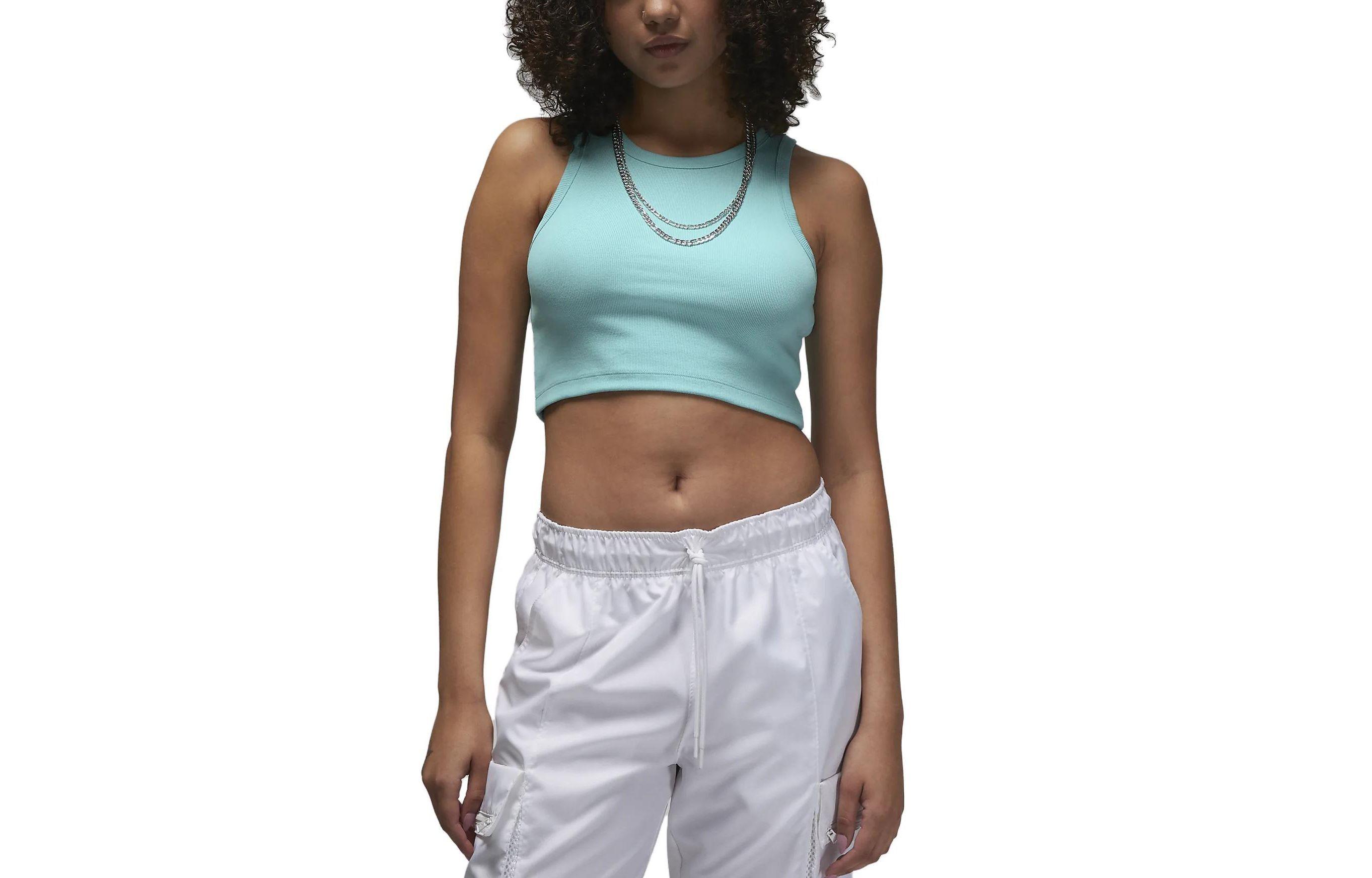 Jordan Tank Tops Women s Cyan Other DX4700-464 L