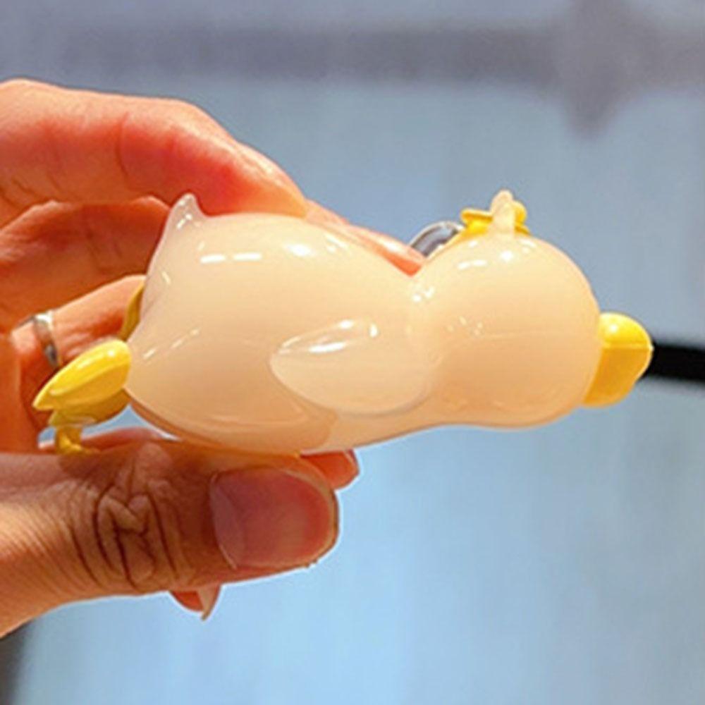 Breloc Cartoon Schimbător de Culoare Miel Fript Sensibil la UV Decor Agățat pentru Geantă Cheie