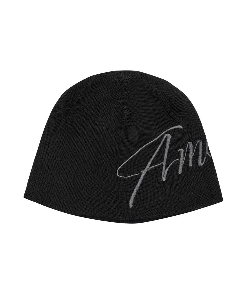 AMES-WORLDWIDE Big Typo Beanie Black