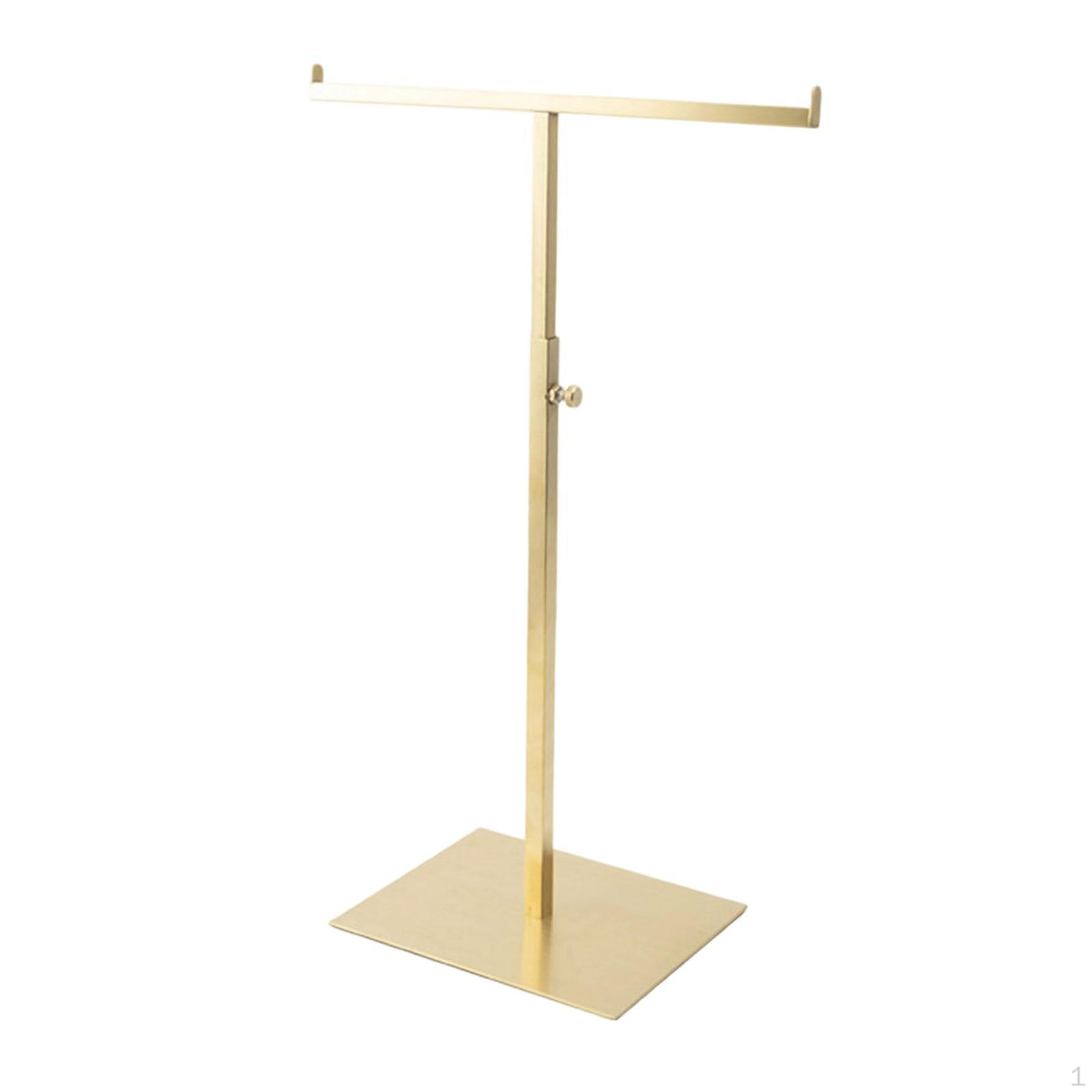 

Bag Stand, Countertop Hanging Shelf, Versatile , Necklace Holder, Jewelry Organizer for Student Gold