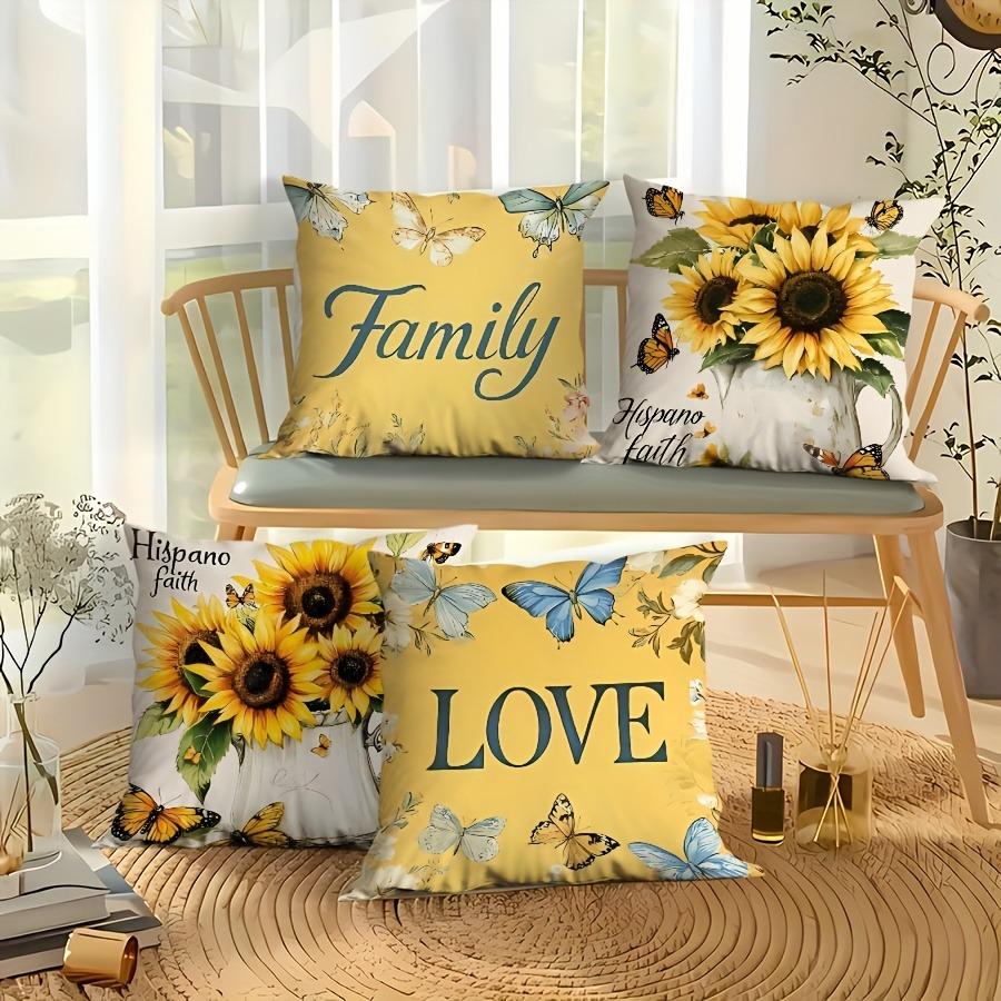 Black And White Geometric Line Pillowcasebedroom Living Room Sofa Home Decor Polyester Cushion Cover With Zipper