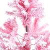180cm Flocked Christmas Tree with Metal Stand Realistic Spruce Christmas Tree Multi-Purpose for Home Office Gathering Party