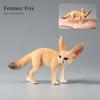 Montessori Wild Animals Model Toy Set - Lion Elephant Antelope Action Figures Miniature Zoo Figurines Educational Kids Gift