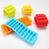 1PC Silicone Ice Bar Mold Bread Biscuit Mafen Cup Cake Mold Kitchen Baking Tray High-temperature Baking Tools