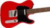 Squier by Fender Squier Electric Laurel Black Torino with Soft Case Sonic™ Telecaster® Guitar, Fingerboard, Pickguard, Red,