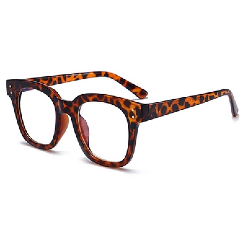 LK6810 Blue Light Blocking Glasses Frame_C3 LEOPARD