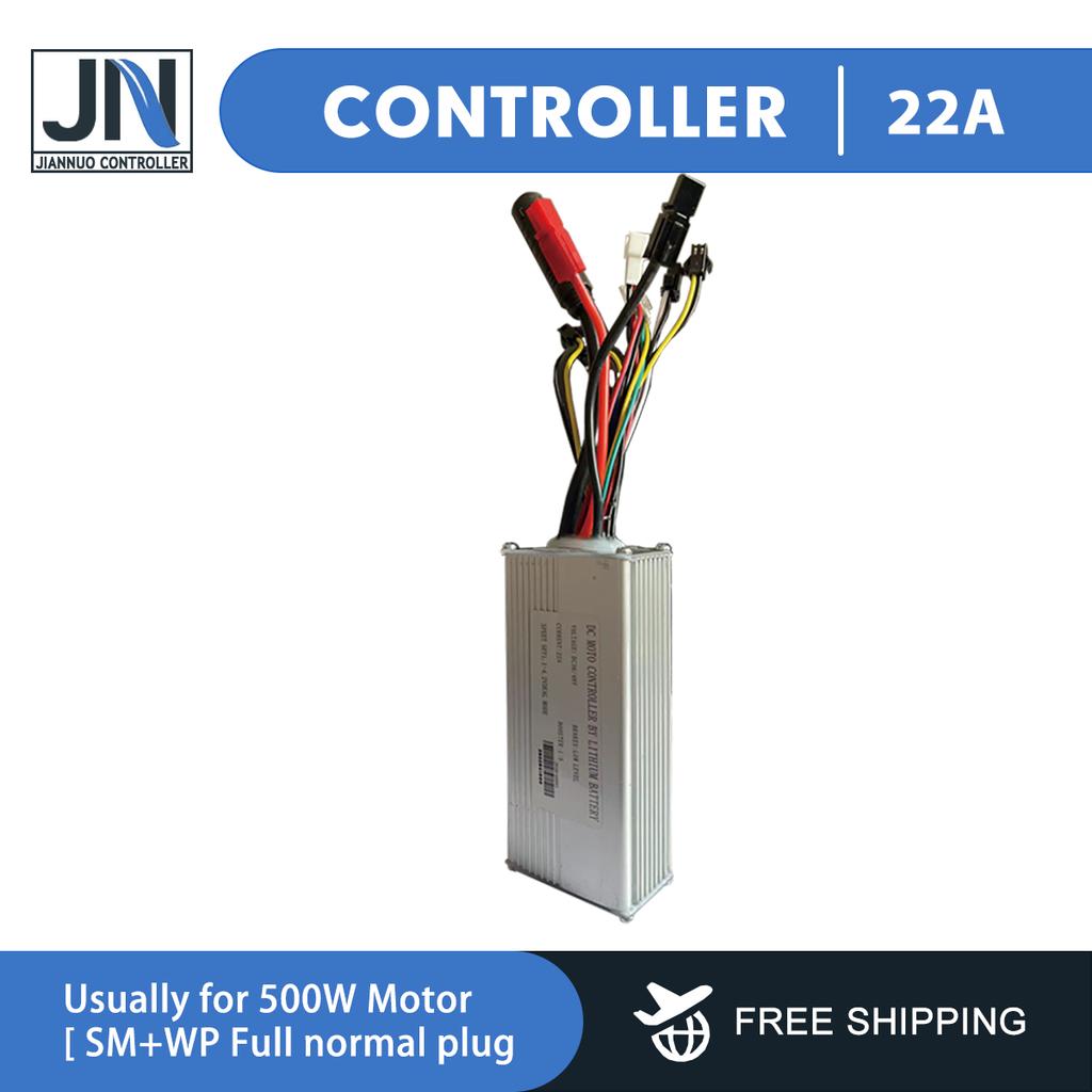 Electric Bicycle JN Controller 15A-35A SM Waterproof Plug 250W350W500W750W1000W1500W For Ebike Hub Motor Wheel Accessories