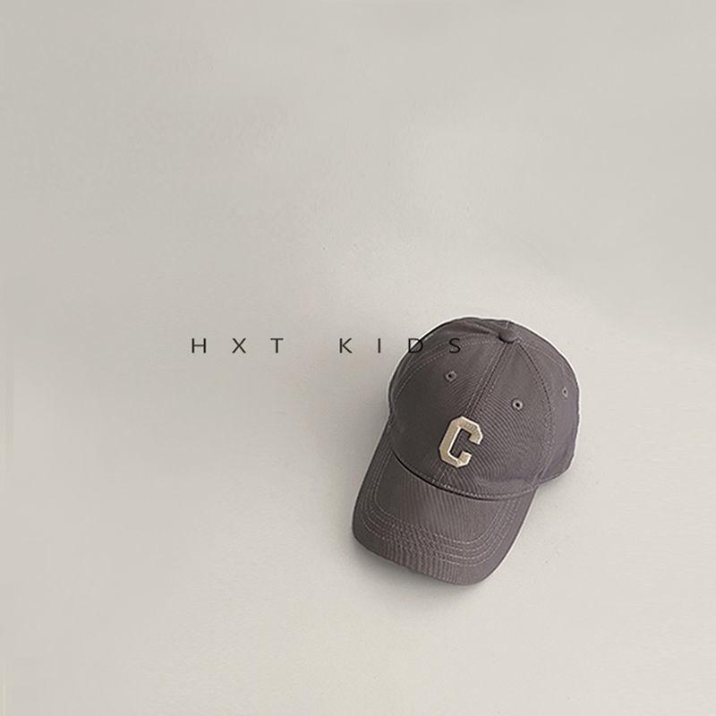 Kids Minimalist Baseball Cap Spring Autumn Fashionable Personalized Sun Protection Visor Hat For Boys And Girls