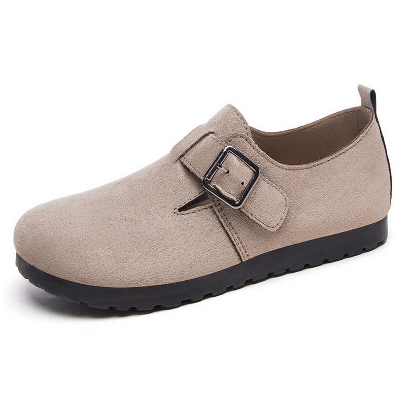 

Женские весенние универсальные туфли на плоской подошве с одной педалью и мягкой подошвой 41