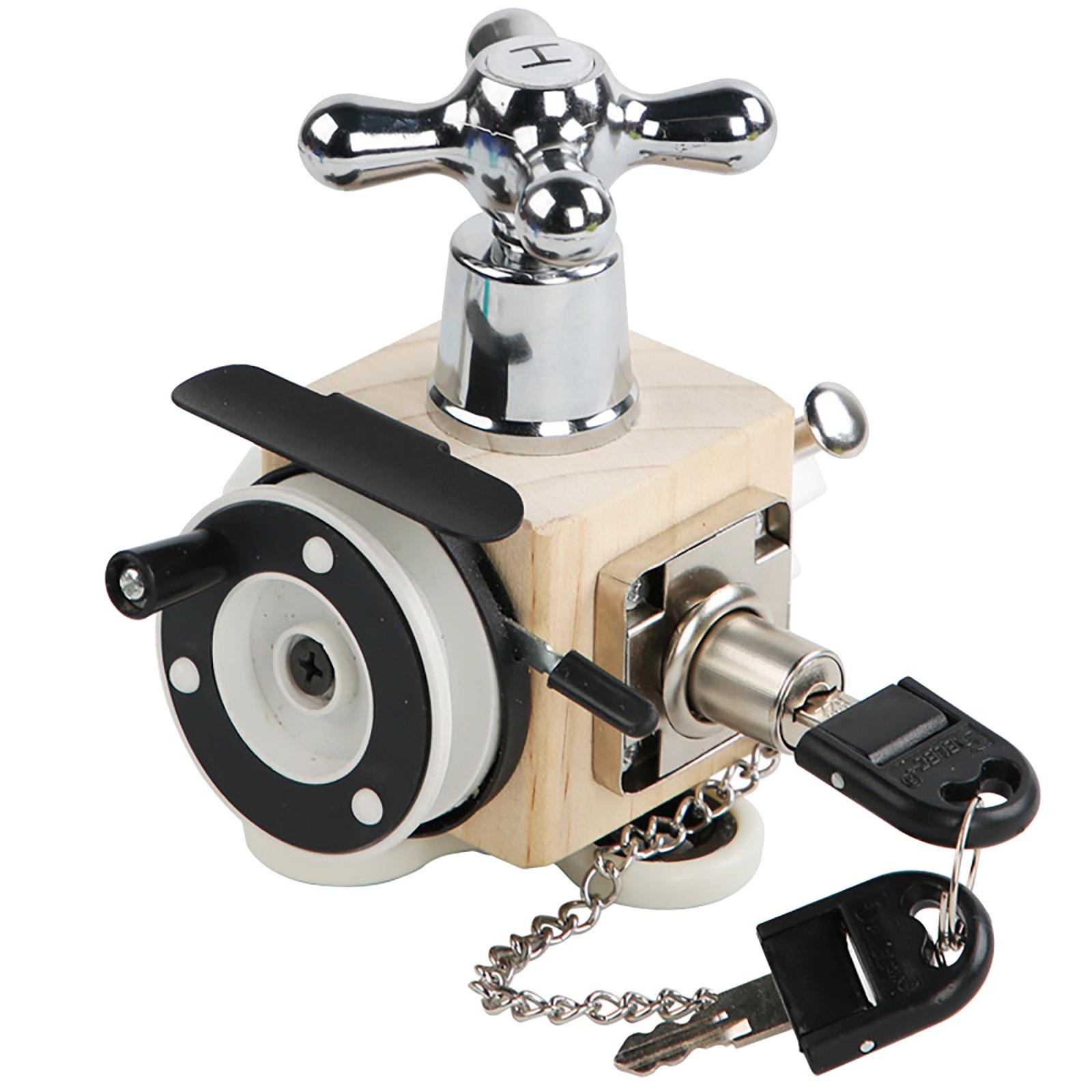 

Занятие игрушка для детей Монтессори игрушка сортер игрушка обучение основным жизненным навыкам чёрный