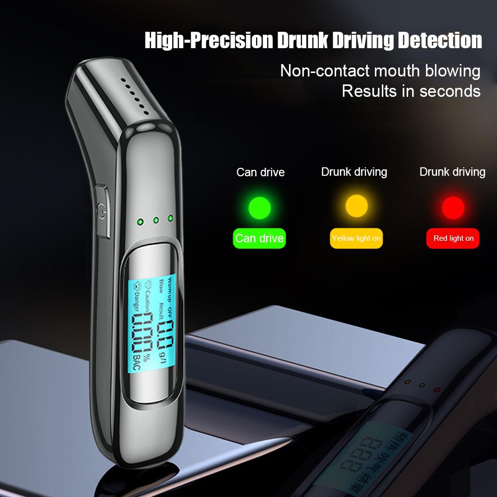 Lcd Display Alcohol Breathalyzer - Portable, Professional Electronics, Car Drunk Tester, Detection Driving G5m2