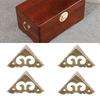 4pcs Triangle Box Corner Protector With Screws Edge Guard Decorative Corner Guard  Home Supplies
