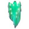 Halloween Hanging Ghosts Light Battery Powered Lighted Ghost Horror Props Glowing Door Hanging Ghost for Horror Decoration Light
