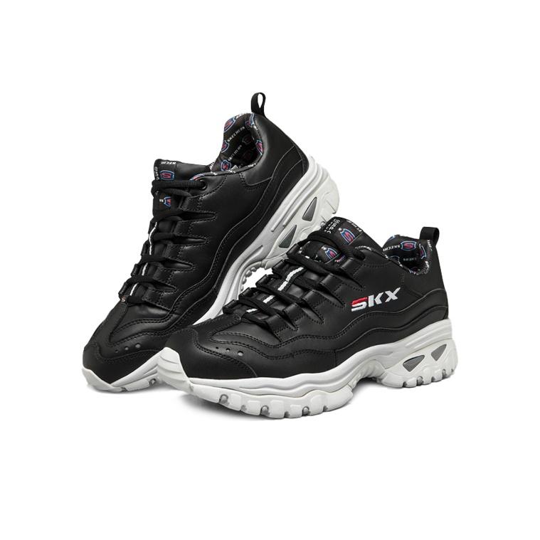 Skechers Energy Simple Comfortable Low-Top Casual Shoes Men sneakers Black Blue Red 237012-BKW