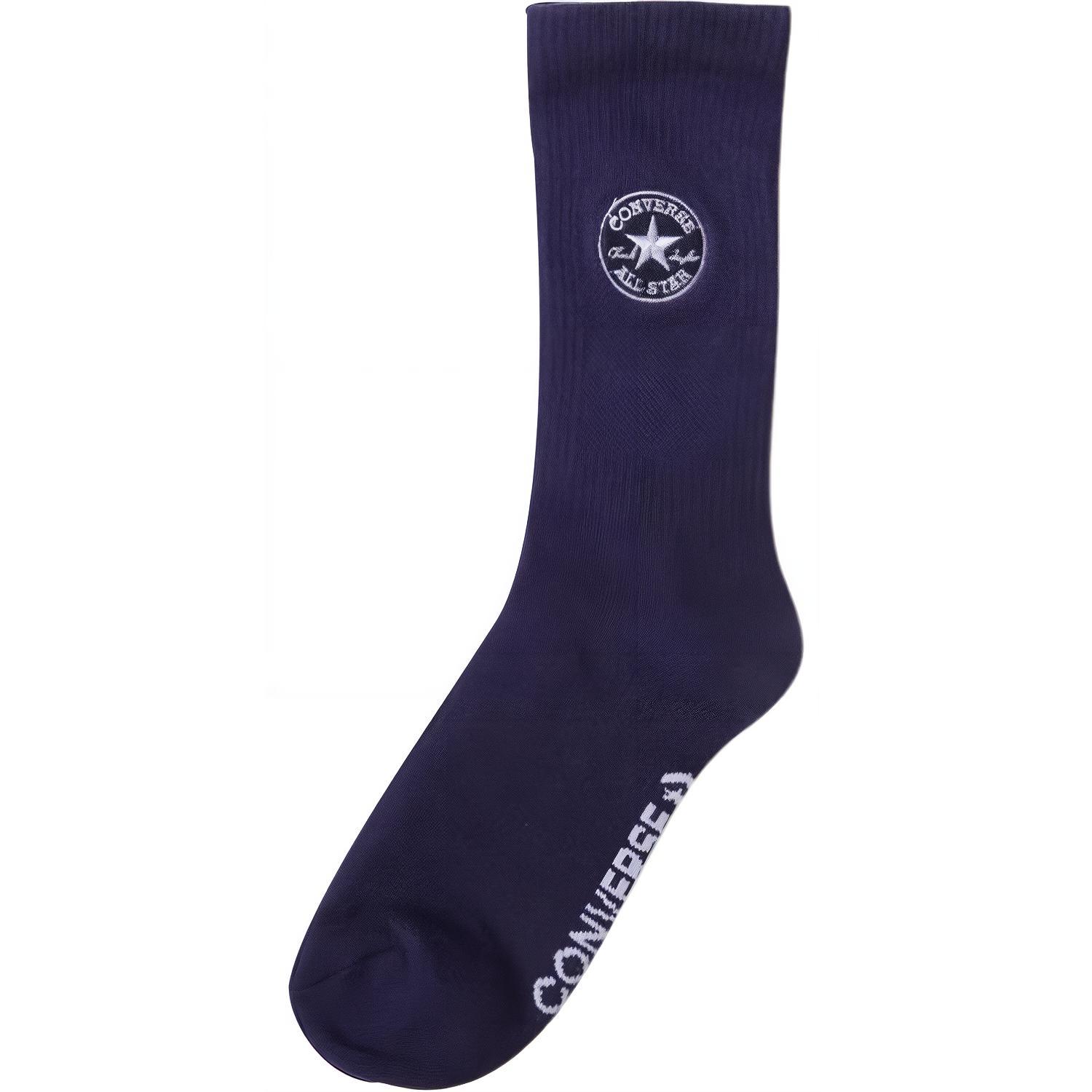 Converse Crew Socks Unisex 1 Pack Royal Blue 10026626-A01 M