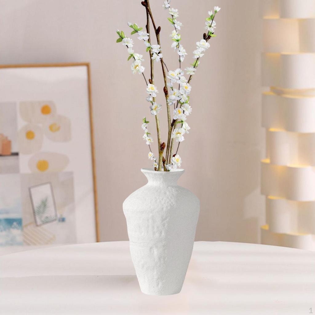 Keramisk blomsterbehållare, Nordisk estetisk kruka, Dekorativt föremål för sovrumsevenemang