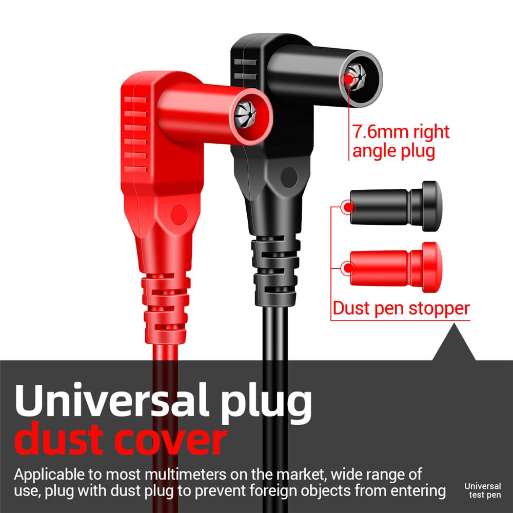 Themisto TH-M21 20A 1000V Copper Multimeter Test Leads | Length 110cm