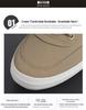 2025 Summer Men's Breathable Canvas Shoes - Korean Style Versatile Casual White Sneakers
