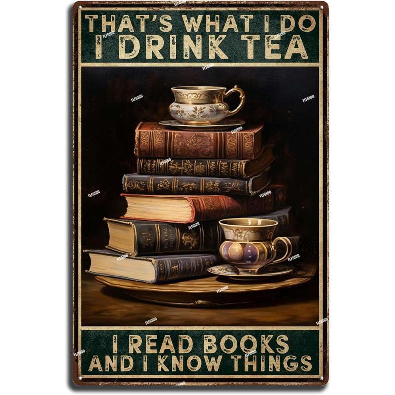 

Metal Tin Signs It s A Good Day Wall Art Vintage Tin Sign for Office Home Classroom Library Bedroom Wall Decor 20X30CM