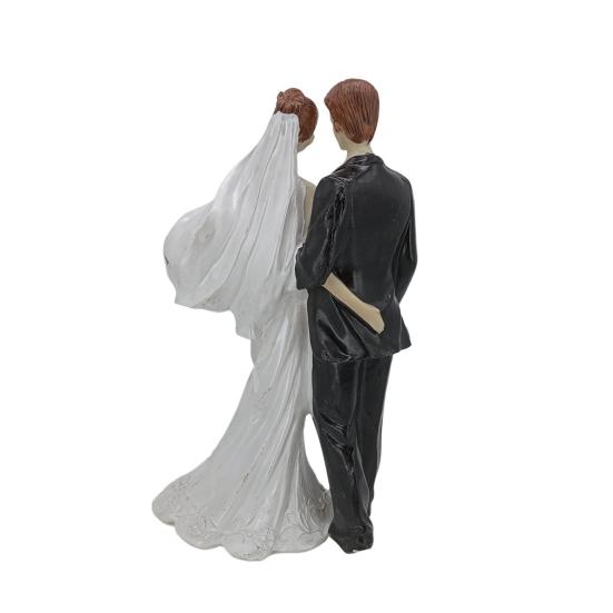 Couple Statue Wedding Cake Topper Resin Bride And Groom Figurine