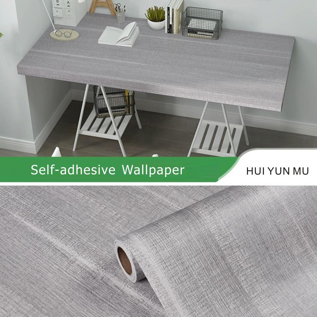 6M Waterproof Self Adhesive PVC Wallpaper Roll Furniture Cabinets Vinyl Decorative Film Wood Grain Stickers for Diy Home Decor