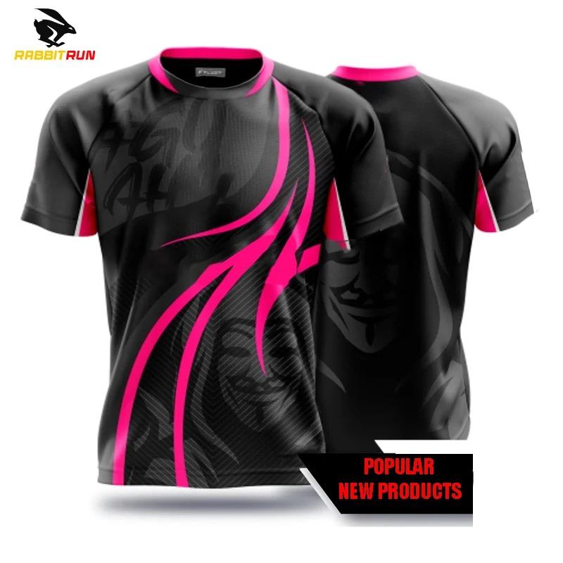 Nuove T-shirt da Uomo per Uomo Magliette Asciugatura Rapida Magliette Uniformi Abbigliamento Competizione di Giochi T-shirt Stampate Ragazzi Traspirante Sport
