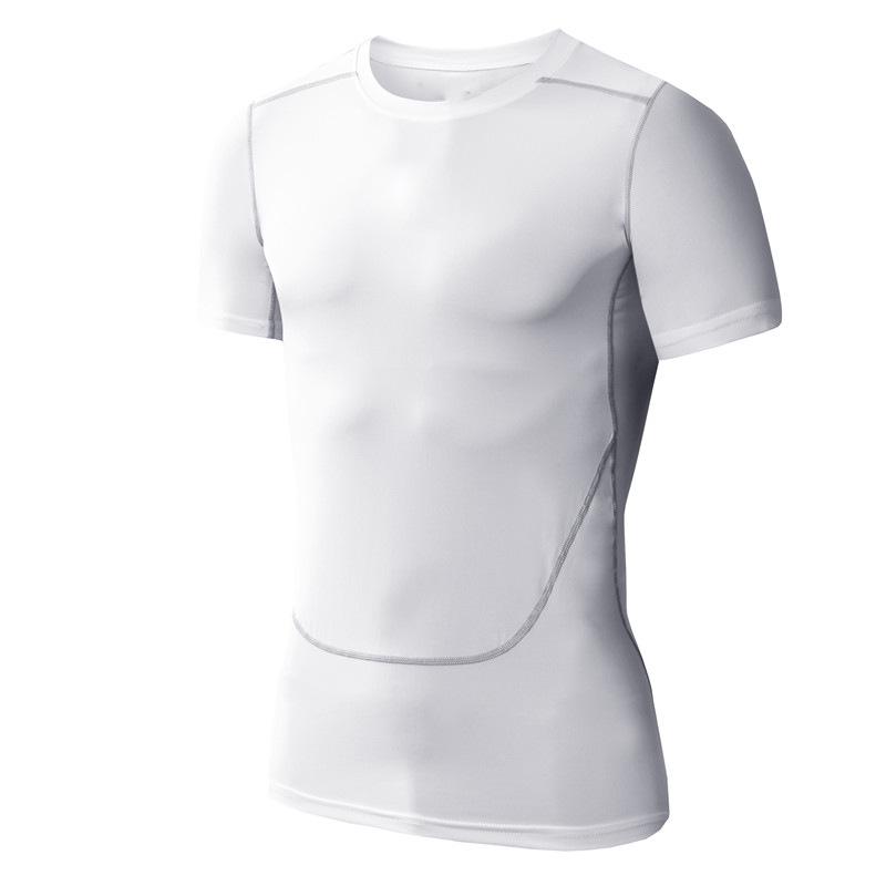 Men's Quick-Dry Compression Sports T-Shirt for Summer Basketball and Running