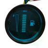 Misuratore di livello carburante universale per auto e moto da 52 mm, 12 V/24 V, display con 8 luci a LED