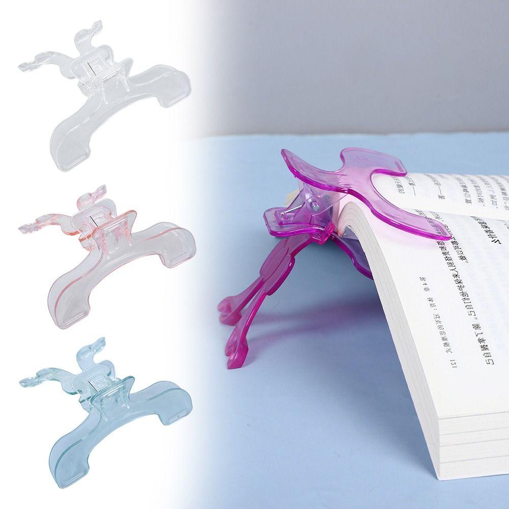 Easy To Read Reading Bookmark Holder 12° Anti Page Turning Holder  for Student Learning Tools