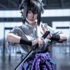Anime Uchiha Sasuke Cosplay Kostym topp byxor bälte Cos Konvent gåva vuxen Unisex-version