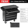 Box Trolley Tool Cart Storage Toolbox Tank Drawer Auto Repair Cart Multifunctional Mobile Cabinet Trolley Tool