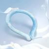 Summer Neck Cooling Tube Wearable Neck Cooler Lightweight Reusable Ice Cold Ring Outdoor Heatstroke Prevention Portable Neck Wrap Collar