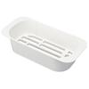 Industries Expandable Dish Drainer Basket, Aqua, White, 3228