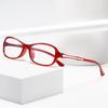 Fashionable Square Reading Glasses Anti Blue Light Ultra Light Unisex Vintage Small Frame Portable Glasses for Men Women