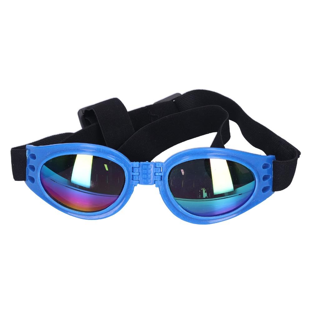 Wind Tough Dog Sun Goggles Foldable Structure Canine Goggles Pet Eyewear Summer Use