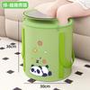 New Spring Folding Foot Bath Bucket Travel Portable Thickened Insulated Foot Washing Foot Bath Bucket Home Use Over Calf Foot Bath Bag