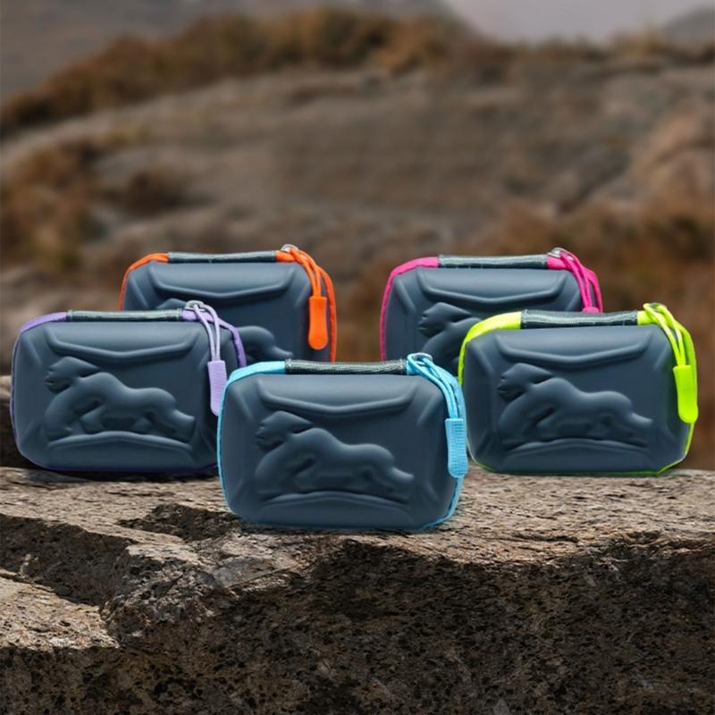 Summer Sports Towel With Storage Case for Daily Gym Bags and Hiking Days, Reusable Sweat Wipe Towel for Travel Use