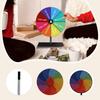 Table Prize Turntable Easy Assembly Stable Base Roulette Wheel for Interactive Learning Game Carnival Party Tradeshow Pub