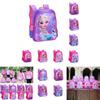 Sofia Elsa Miracle Nikki Backpack With Adjustable Straps For Girls Travel**