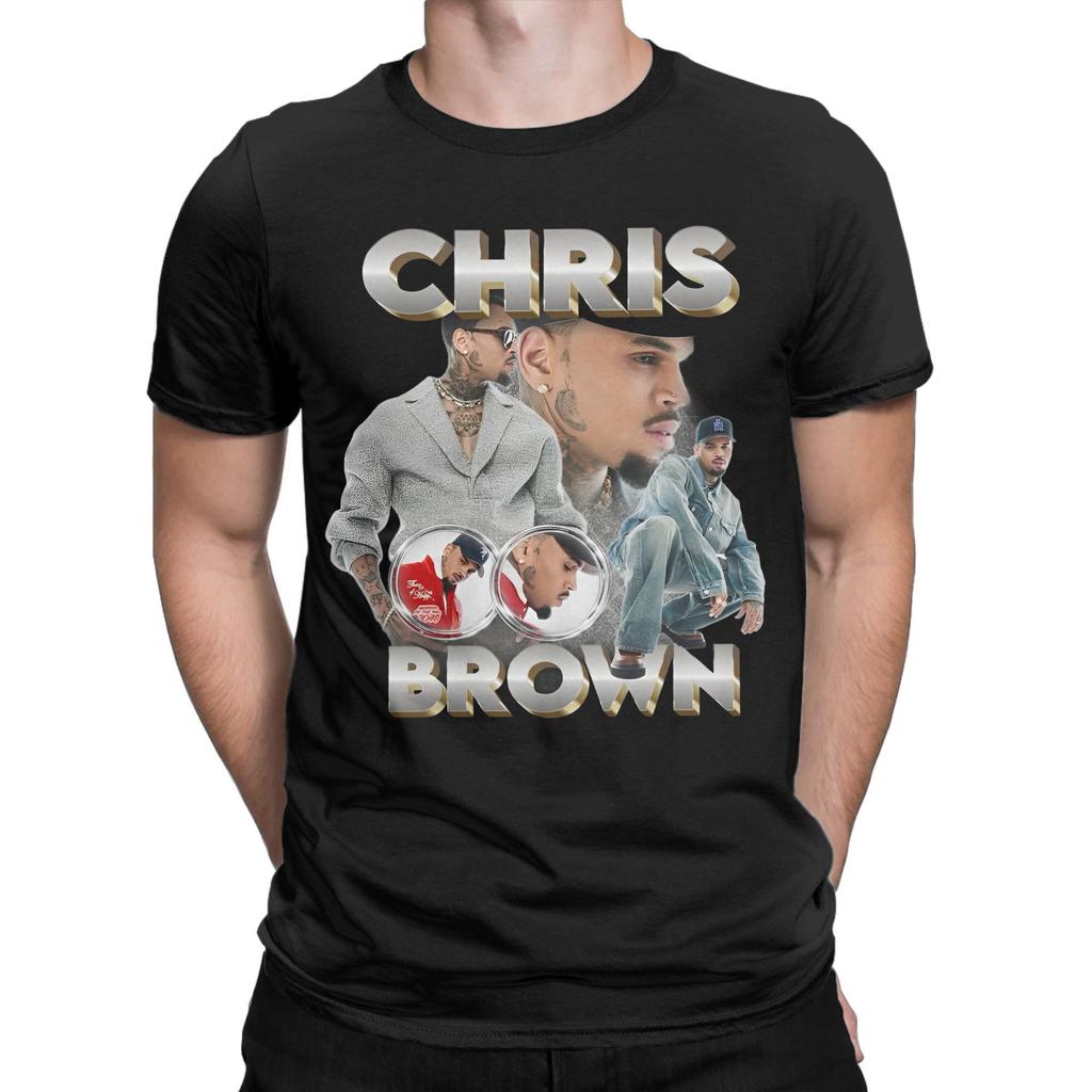 Chris Brown Tour 2025 Bootleg Accessories Unisex T Shirt Pure Cotton Tee New Arrival  T-shirt Clothes
