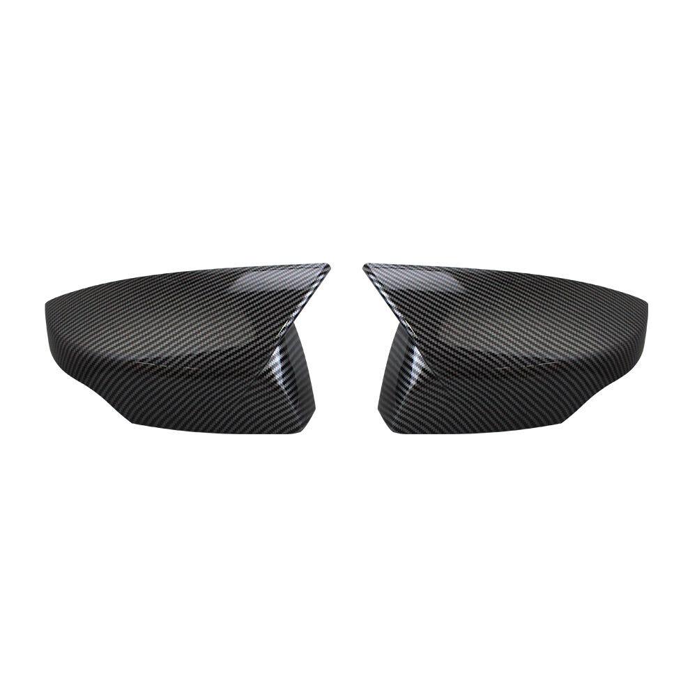 For Subaru Outback Crosstrek 2015-2017 WRX 2015- Car Rearview Side Mirror Cover Wing Cap Door Housing Shell Trim ABS Carbon