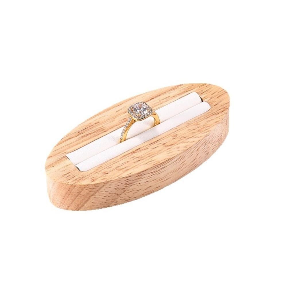 Ovales Schmuck-Display-Requisit Kompaktes Design Schmuckständer Ring Ohrring-Display Schmuckaufbewahrung