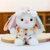 Plush Bunny Toy With Soft Short Pile Fabric For Kids Bedroom Decor And Comfort