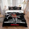 Custom Textile Nightmare Freddy Bedding 3 Piece Set HD Print Duvet Cover Pillowcases for Teens Adult Bedroom Decoration