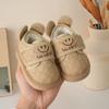 Winter Baby Snow Boots Toddlers Non-Slip Soft Sole Infant First Walker Shoes Warm Fleece Lined Cotton Footwear