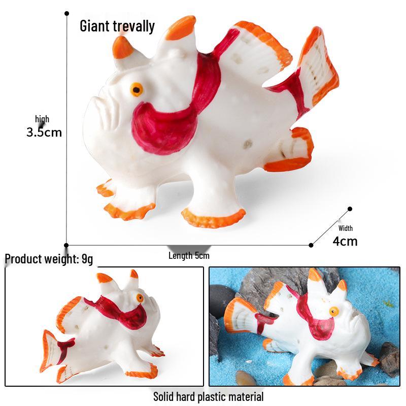 Children s Cognitive Deep-Sea Animal Models: Foxfish, Leopard Shark, Yellowtail, Clownfish